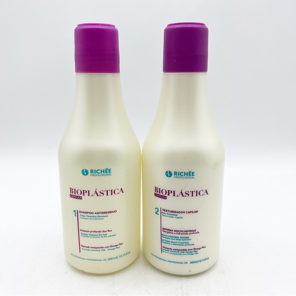 Richee Professional Bioplastica Kit Treatment Brazilian Keratin Blowout 10.14 fl